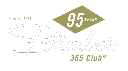 Bimbo's 365 Club - Merchandise