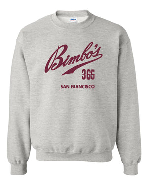Team Bimbo's 365 - Grey Crewneck Sweatshirt
